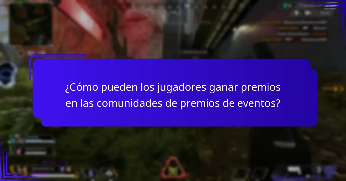 ¿Qué tipos de eventos sociales se organizan en las comunidades de premios de eventos?