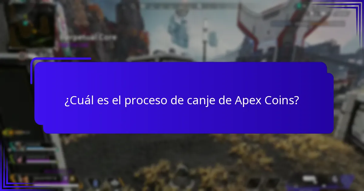 ¿Qué plataformas admiten el canje de Apex Coins?