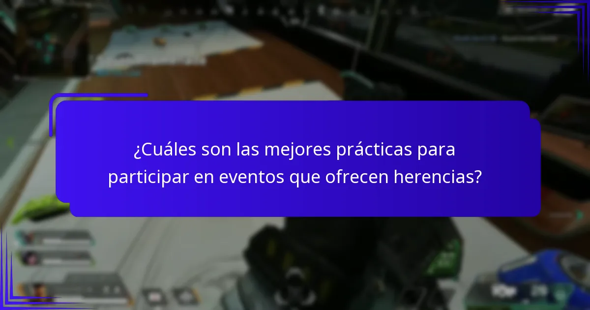 ¿Cómo puedes coleccionar eficazmente objetos de herencia de premios de eventos?