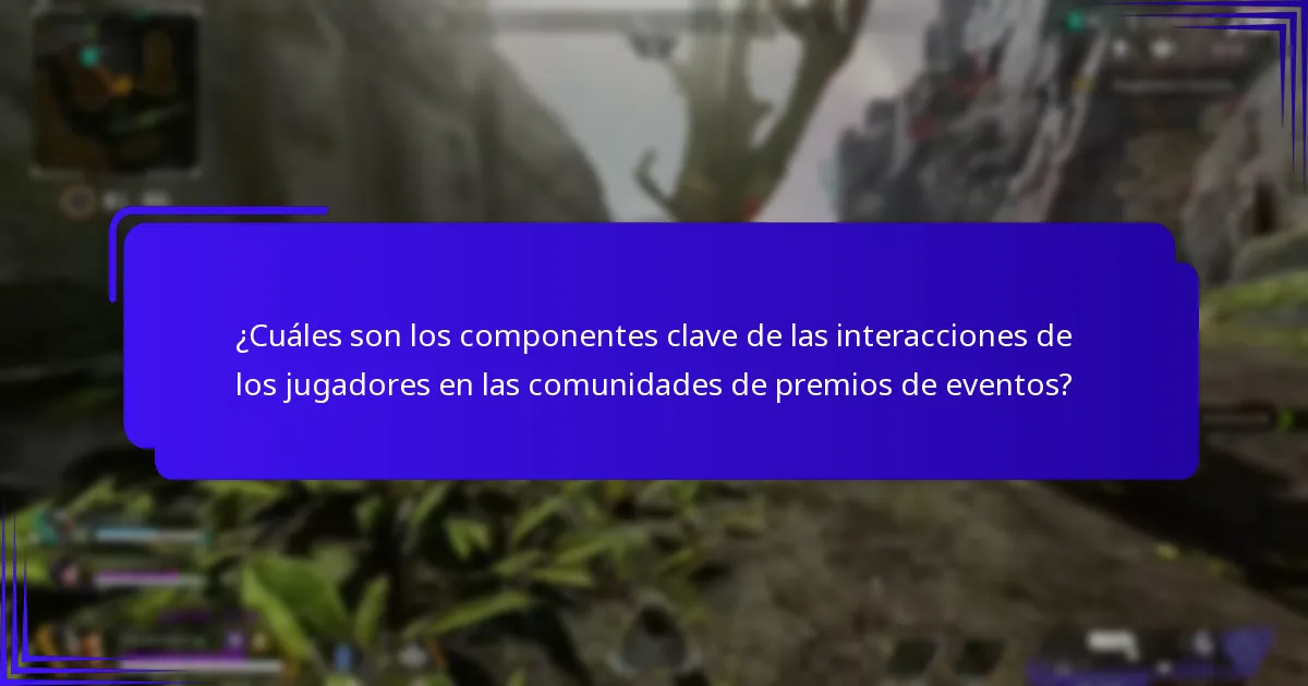¿Cómo pueden los jugadores ganar premios en las comunidades de premios de eventos?