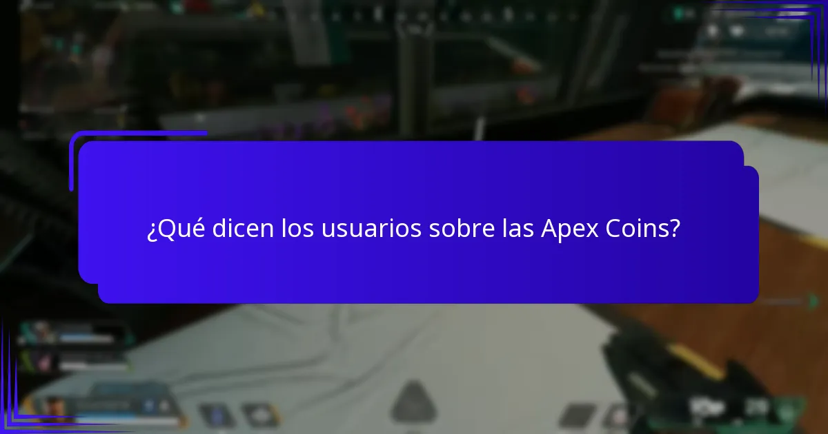 ¿Cómo evalúan los expertos las Apex Coins?
